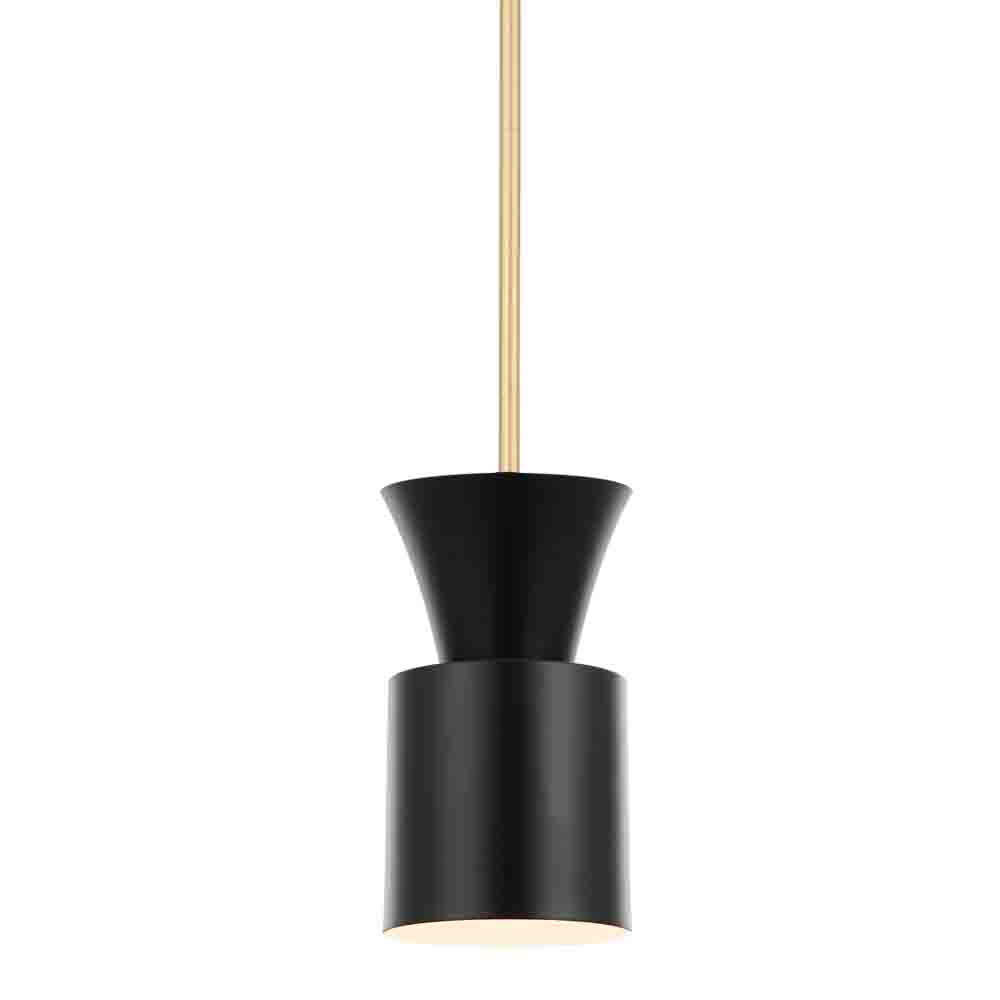 Maxilite Andel MX 267R18-07 Pendant Light - Aged Brass/Black
