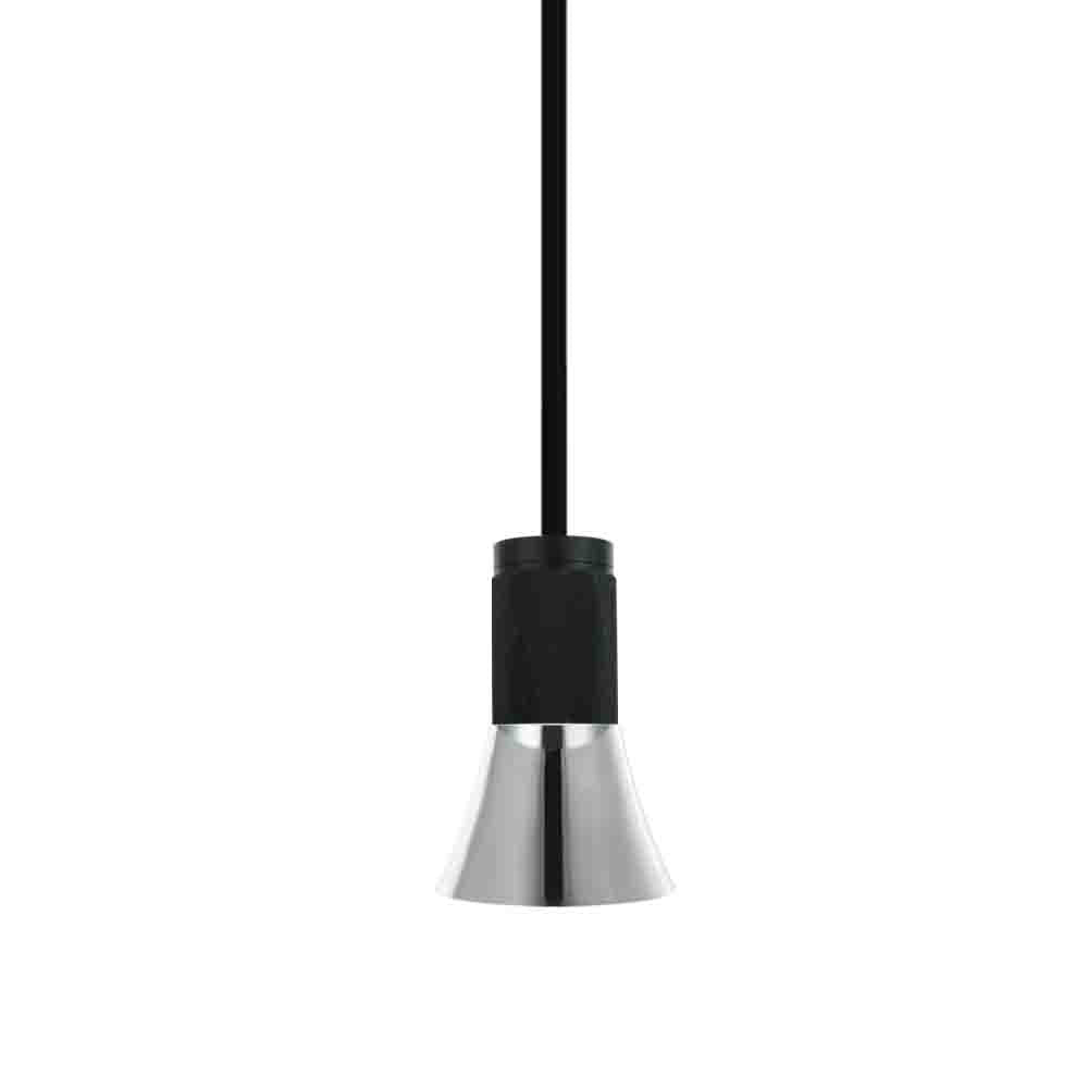 Maxilite Axel MX 268R07-11 Pendant Light - Polished Chrome/Black