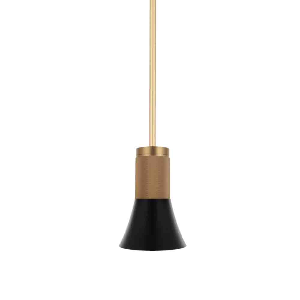 Maxilite Axel MX 268R18-07 Pendant Light - Aged Brass/Black