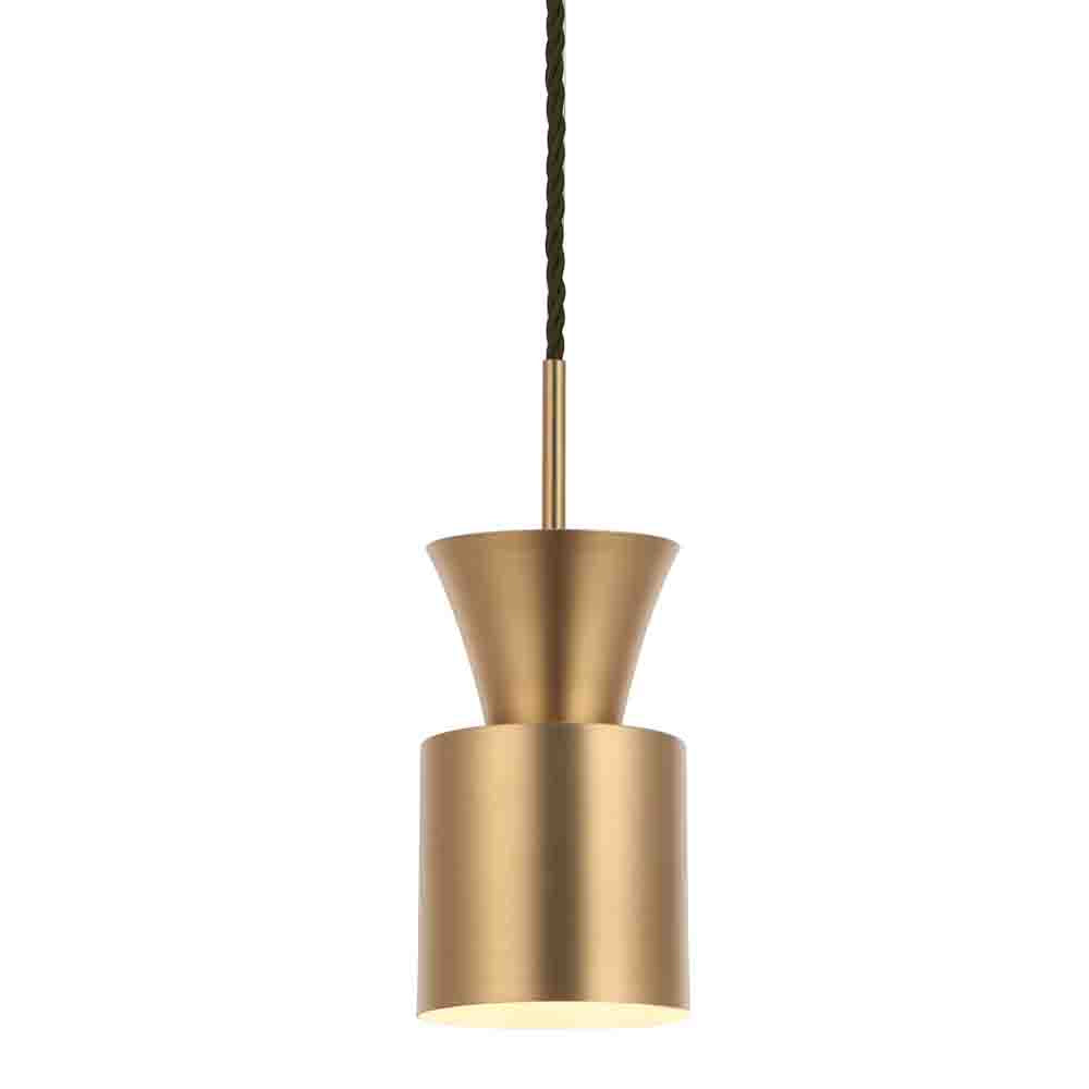 Maxilite Axel MX 268T3-18 Pendant Light - Aged Brass/Black