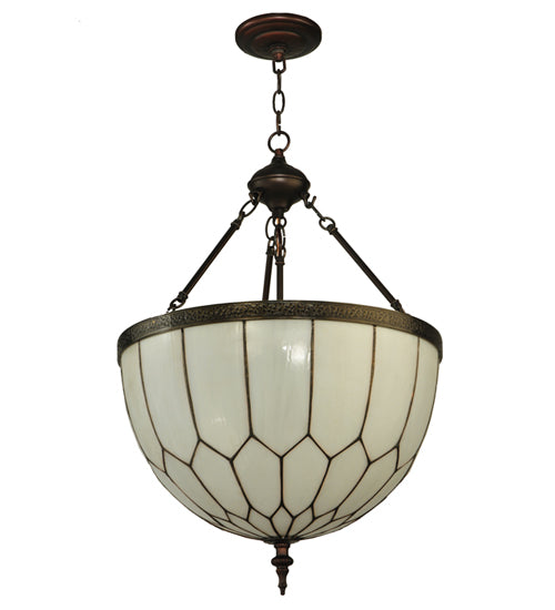 Meyda Tiffany Vincent 128612 Pendant Light - Craftsman Brown