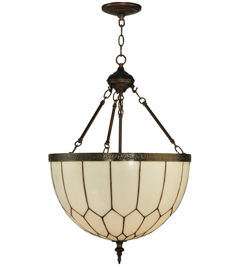 Meyda Tiffany Vincent 128612 Pendant Light - Craftsman Brown