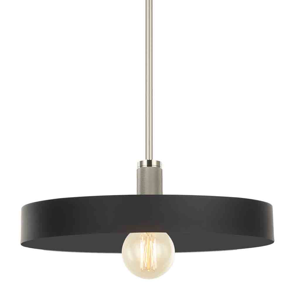 Maxilite Assiette MX 295R40 Pendant Light - Satin Nickel