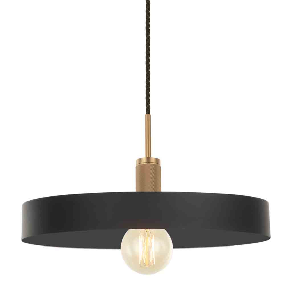 Maxilite Assiette MX 295T23 Pendant Light - Aged Brass