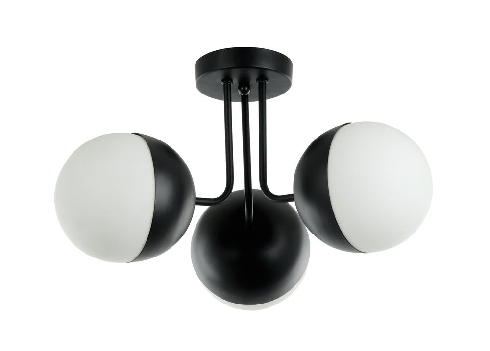 Maxilite Tuxedo MX 3431C3-07 Ceiling Light - Black