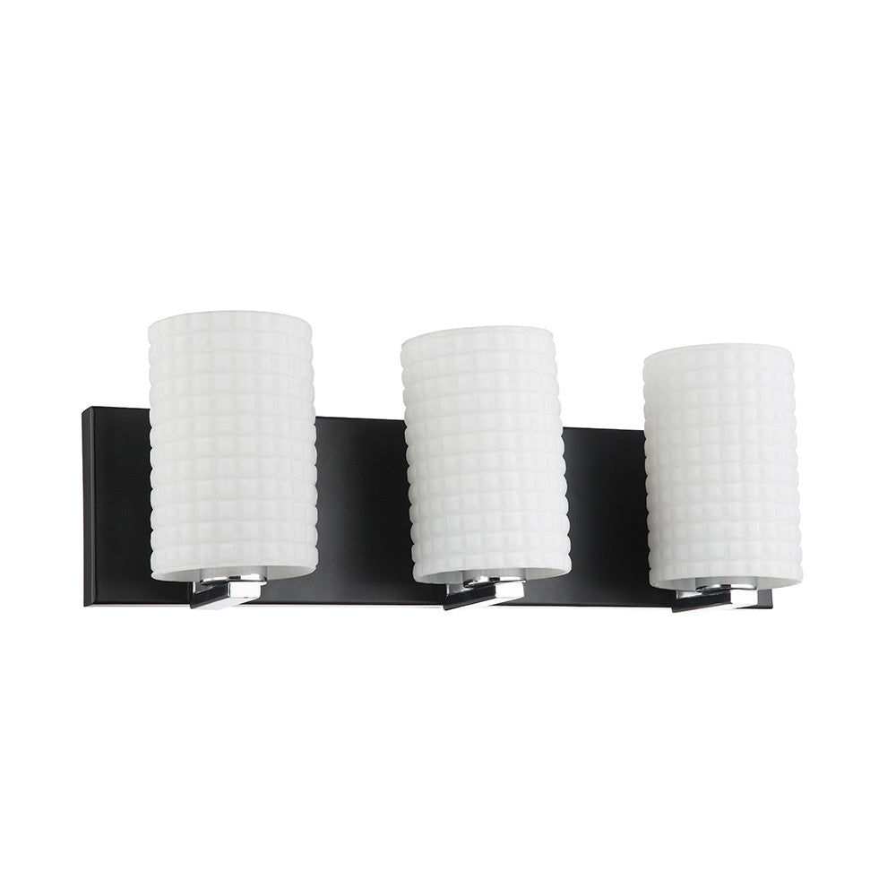 Maxilite Maia MX 6149-07-3 Bath Vanity Light 19 in. wide - Black