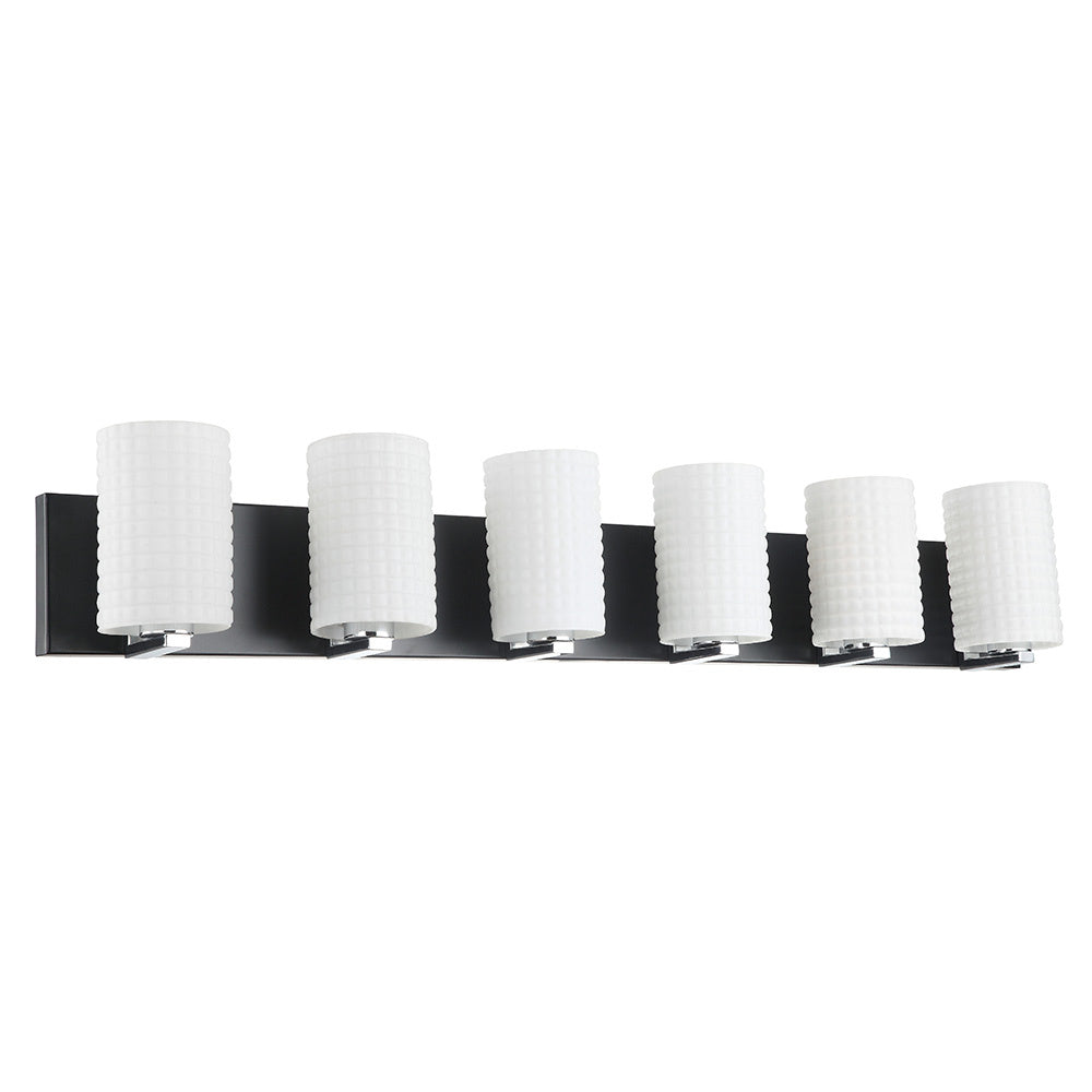 Maxilite Maia MX 6149-07-6 Bath Vanity Light 39 in. wide - Black