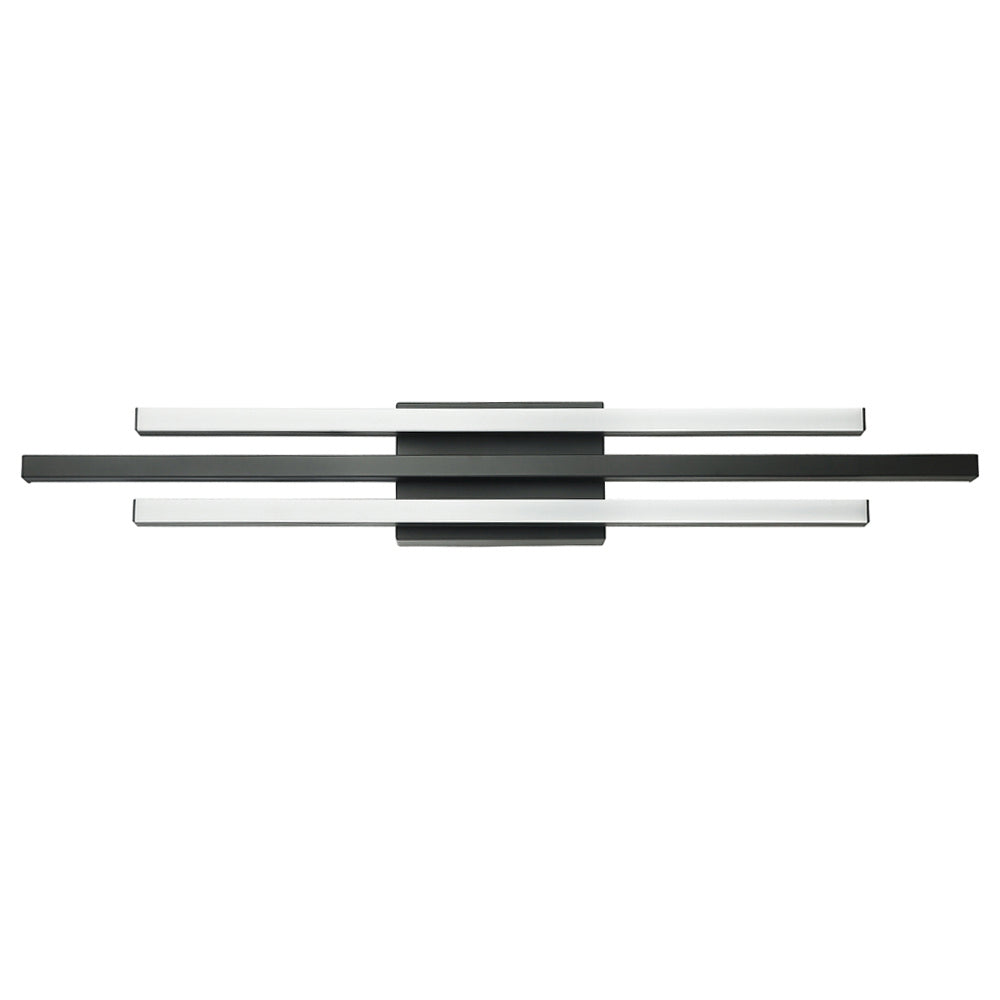 Maxilite Ridge MXD6537-07-2-30K Bath Vanity Light 20 in. wide - Black
