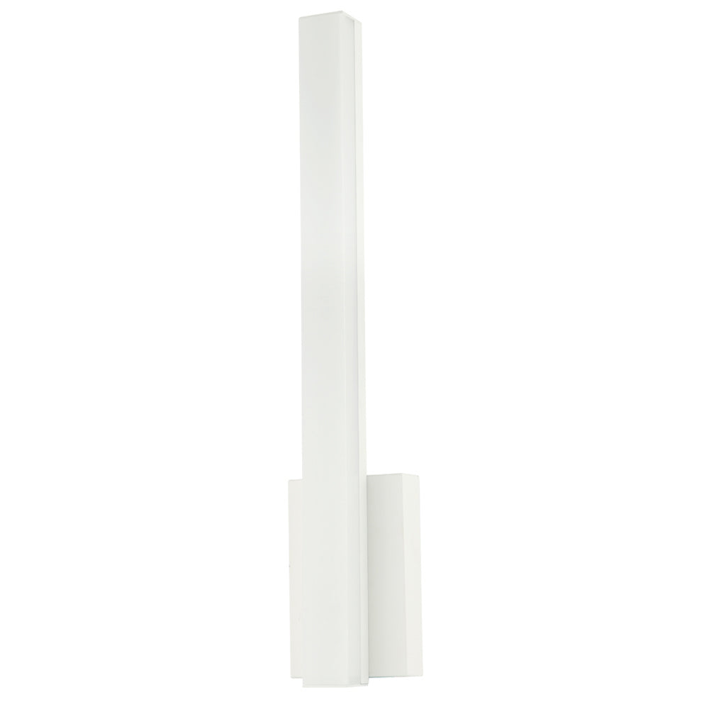 Maxilite Cube MXD6673-02-2-30K Bath Vanity Light 2 in. wide - White