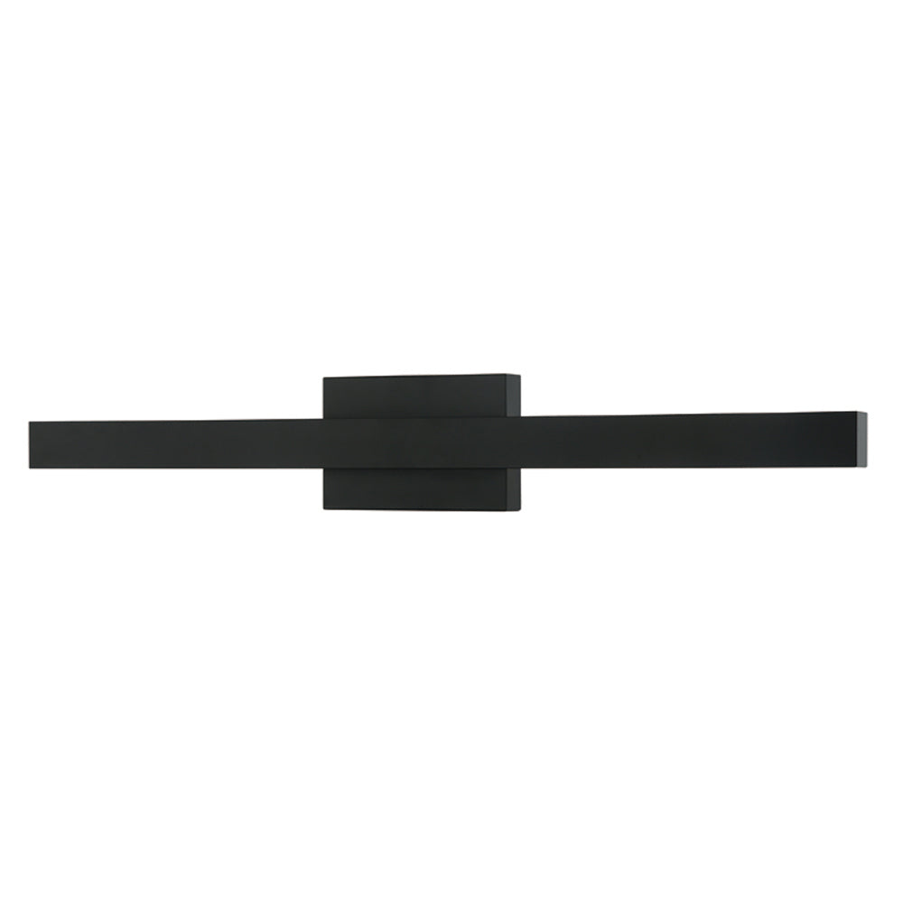Maxilite Cube MXD6674-07-2-30K Bath Vanity Light 19 in. wide - Black
