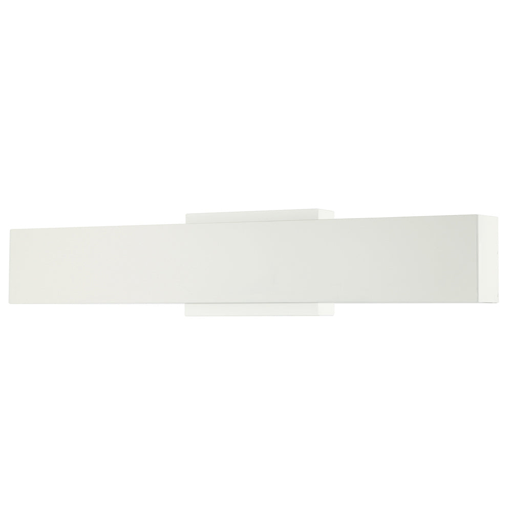 Maxilite Leedon MXL6643-02-2-30K Bath Vanity Light 25 in. wide - White