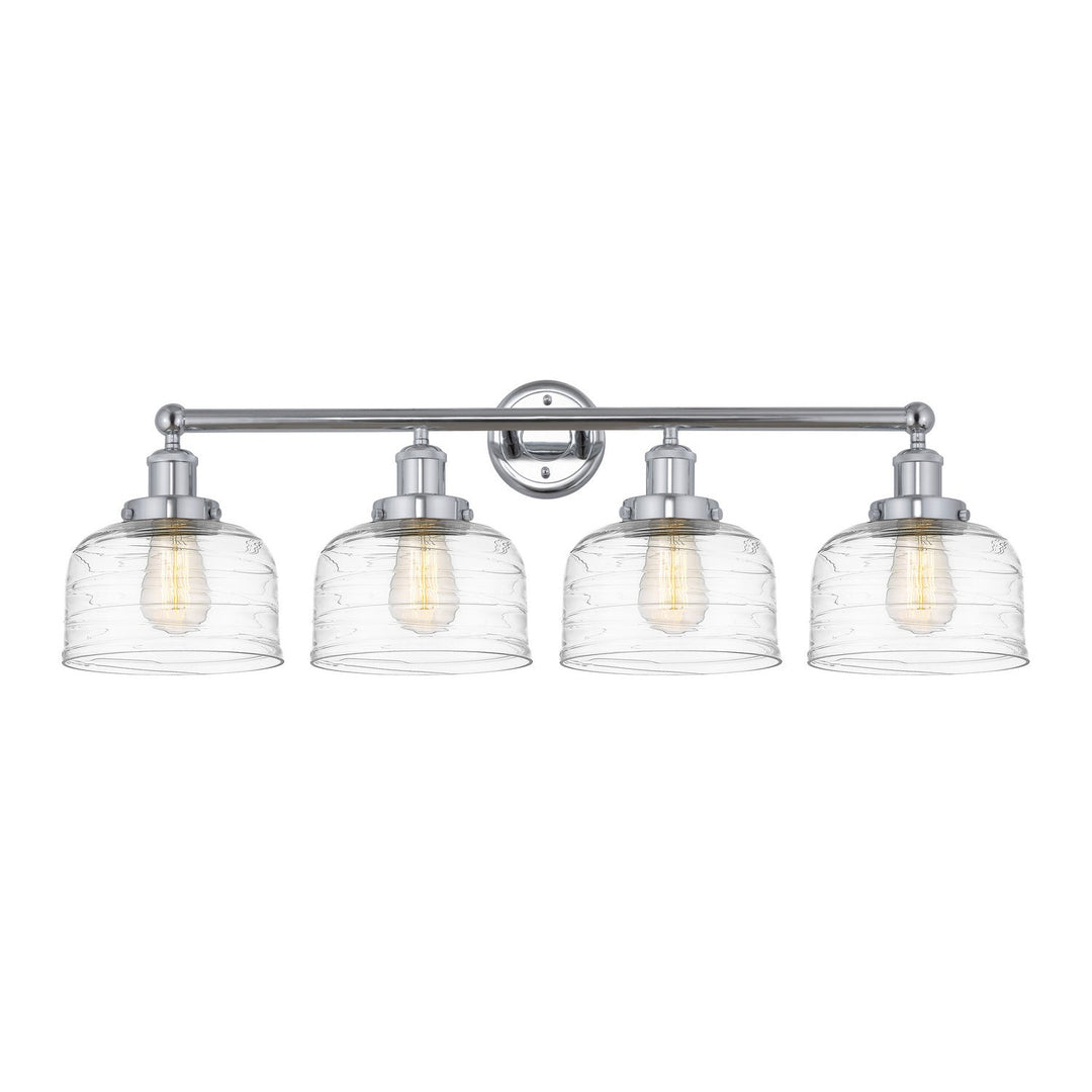 Innovations Edison 616-4W-PC-G713 Bath Vanity Light 34 in. wide - Polished Chrome