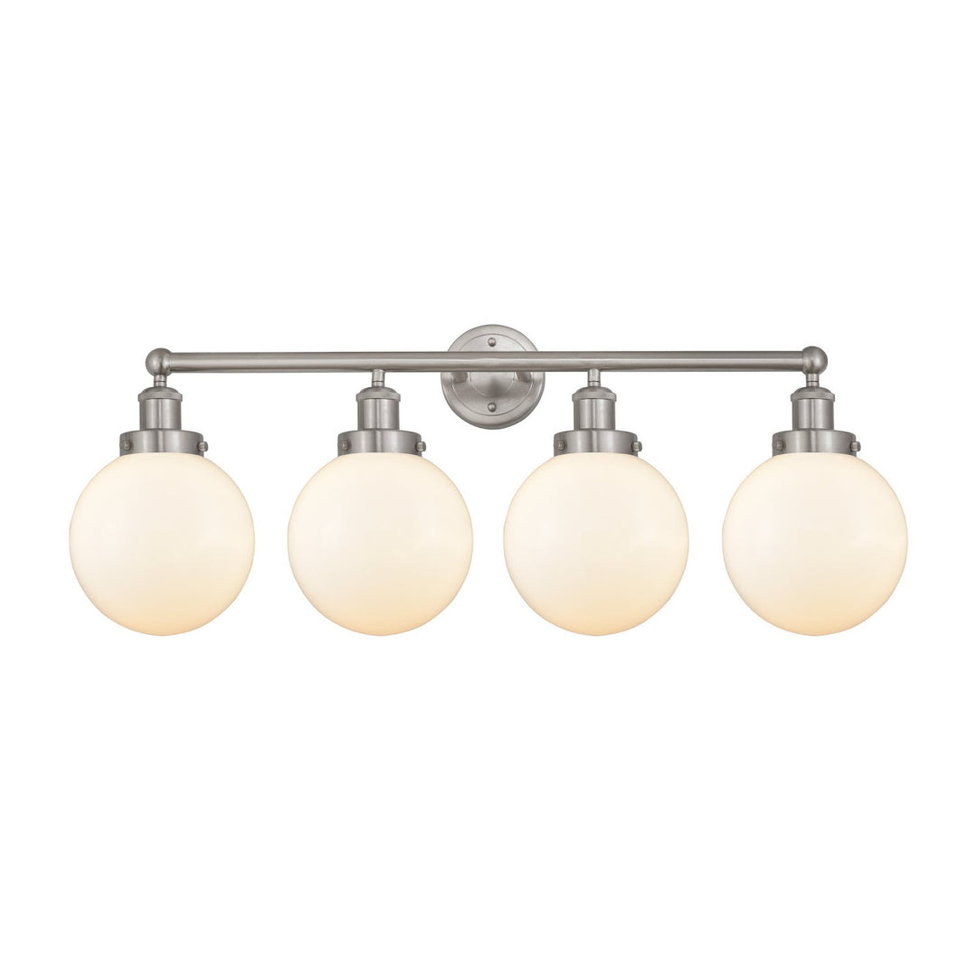 Innovations Edison 616-4W-SN-G201-8 Bath Vanity Light 34 in. wide - Brushed Satin Nickel