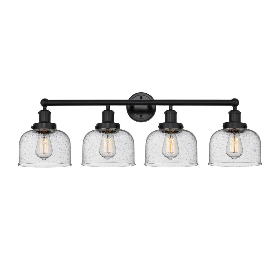 Innovations Edison 616-4W-BK-G74 Bath Vanity Light 34 in. wide - Matte Black