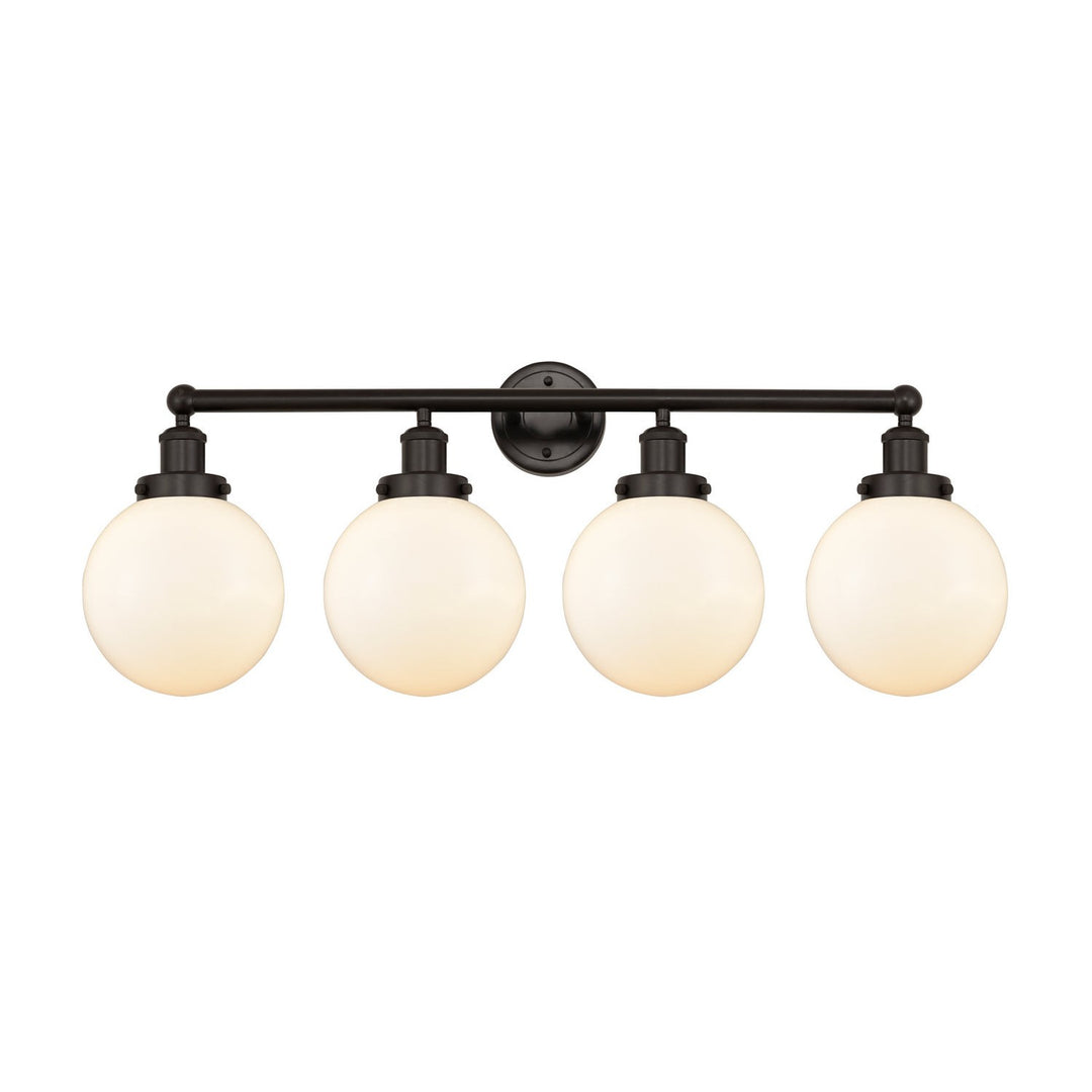 Innovations Edison 616-4W-OB-G201-8 Bath Vanity Light 34 in. wide - Oil Rubbed Bronze