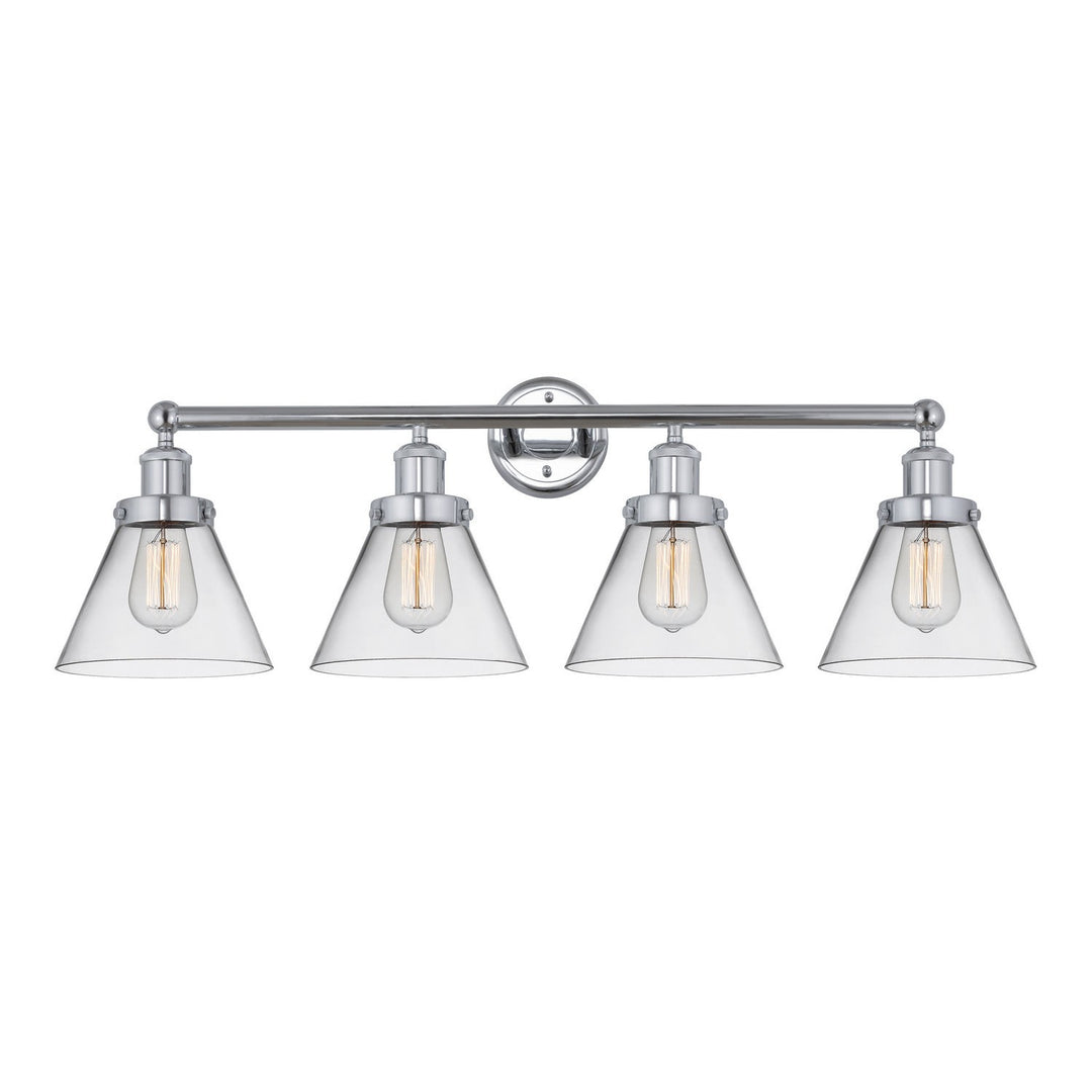 Innovations Edison 616-4W-PC-G42 Bath Vanity Light 35 in. wide - Polished Chrome