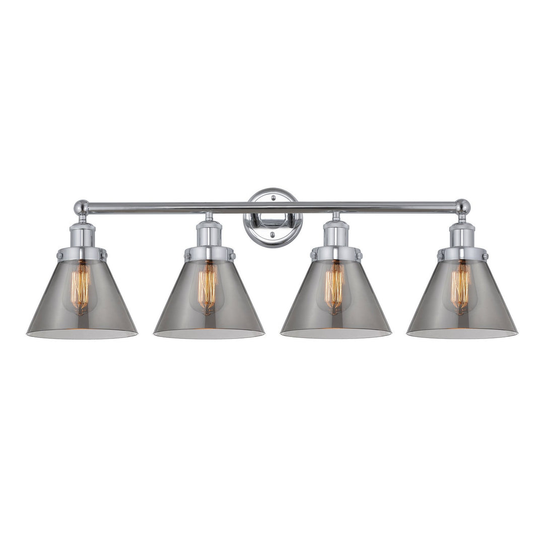 Innovations Edison 616-4W-PC-G43 Bath Vanity Light 34 in. wide - Polished Chrome