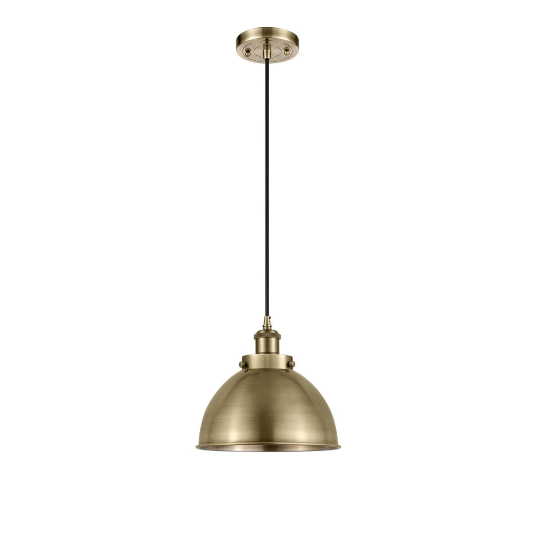 Innovations Ballston Urban 916-1P-AB-MFD-10-AB-LED Pendant Light - Antique Brass