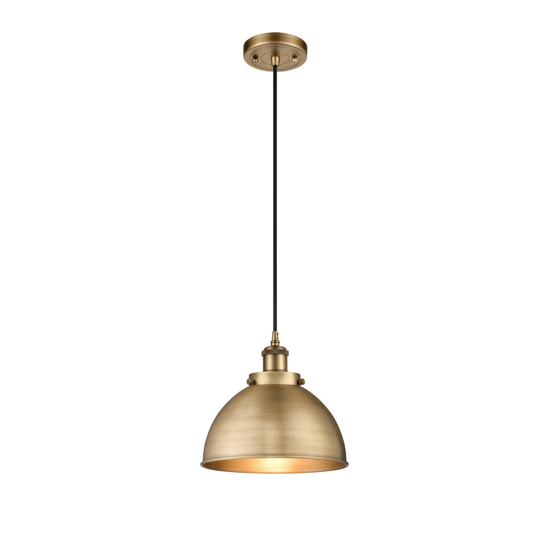 Innovations Ballston Urban 916-1P-BB-MFD-10-BB-LED Pendant Light - Brushed Brass