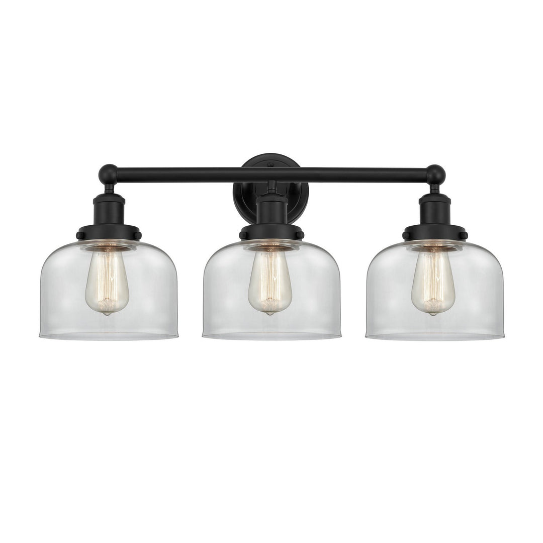 Innovations Edison 616-3W-BK-G72 Bath Vanity Light 25 in. wide - Matte Black