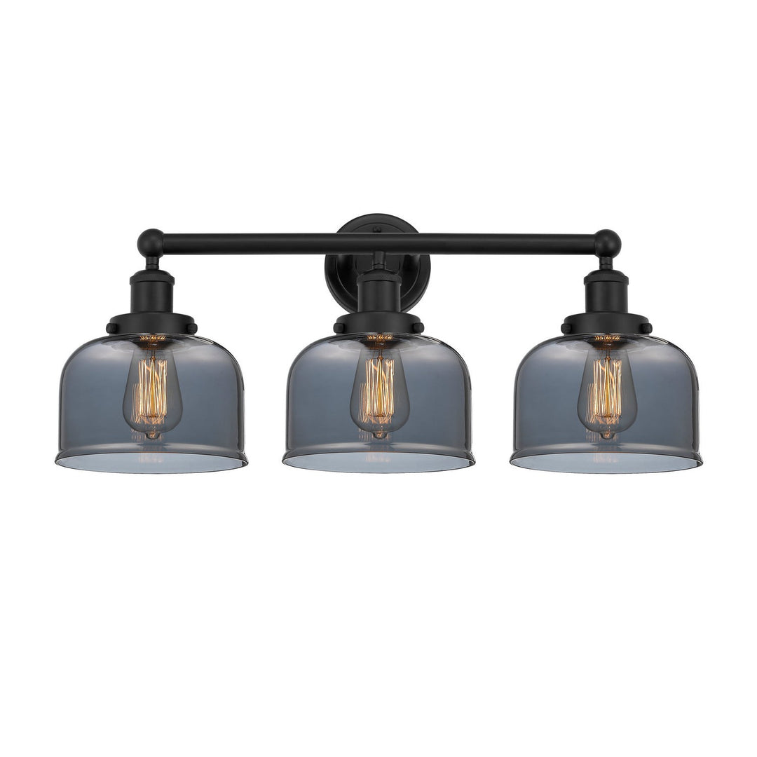 Innovations Edison 616-3W-BK-G73 Bath Vanity Light 25 in. wide - Matte Black