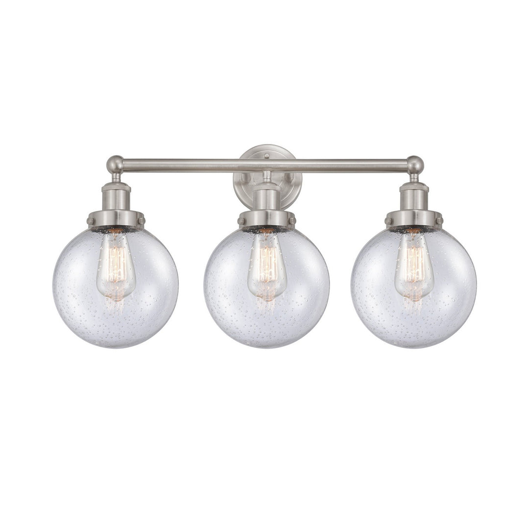 Innovations Edison 616-3W-SN-G204-8 Bath Vanity Light 25 in. wide - Brushed Satin Nickel