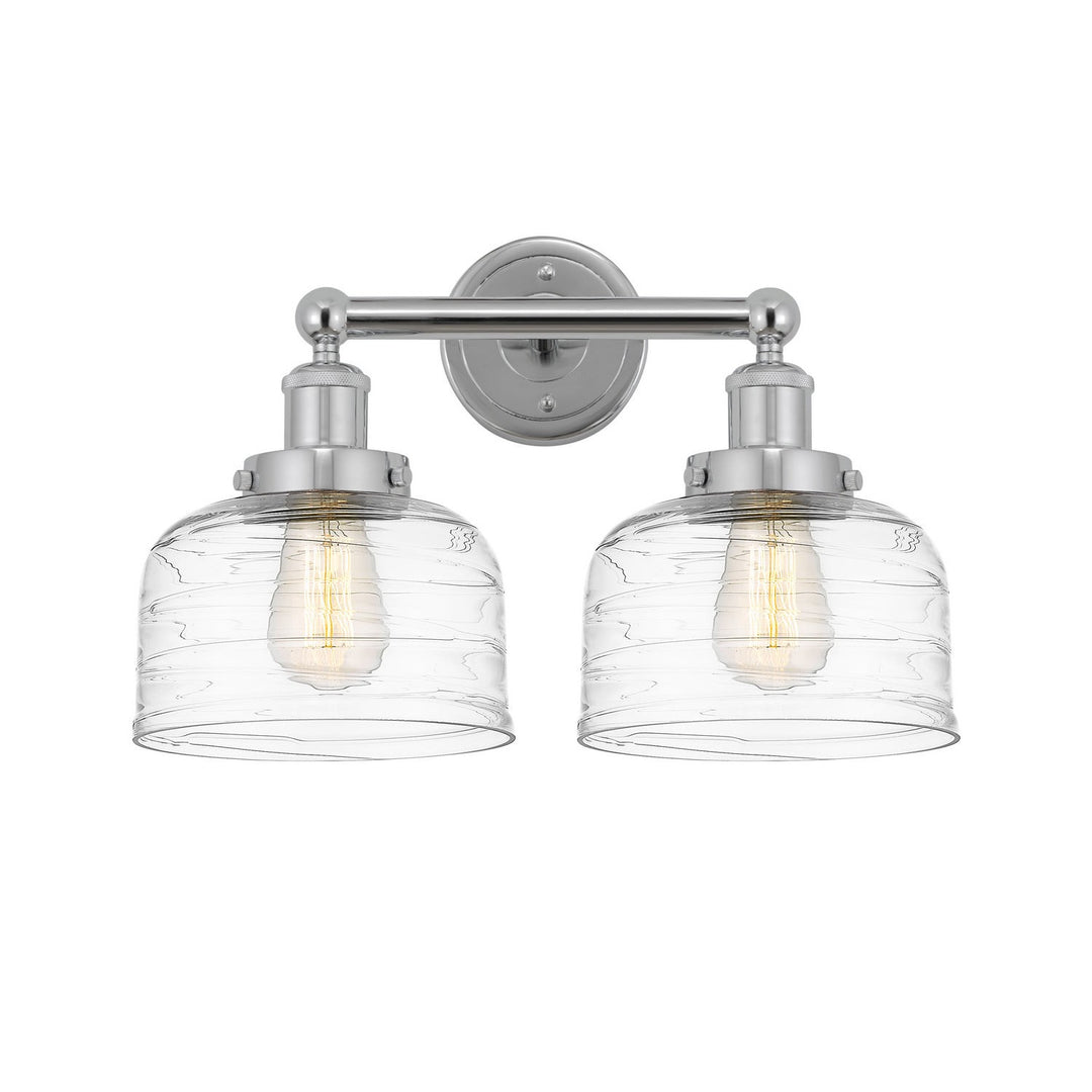 Innovations Edison 616-2W-PC-G713 Bath Vanity Light 16 in. wide - Polished Chrome