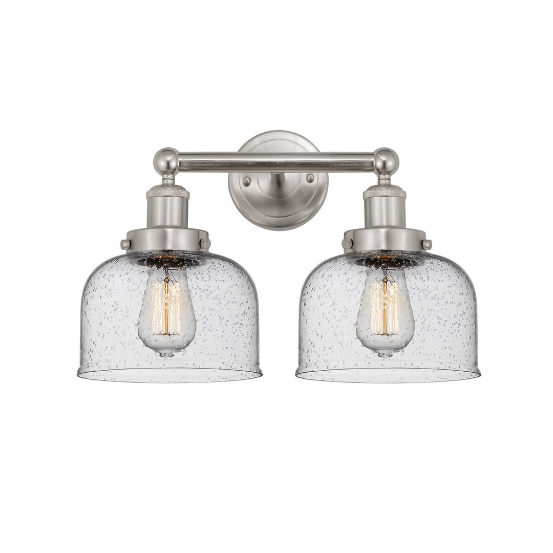 Innovations Edison 616-2W-SN-G74 Bath Vanity Light 16 in. wide - Brushed Satin Nickel