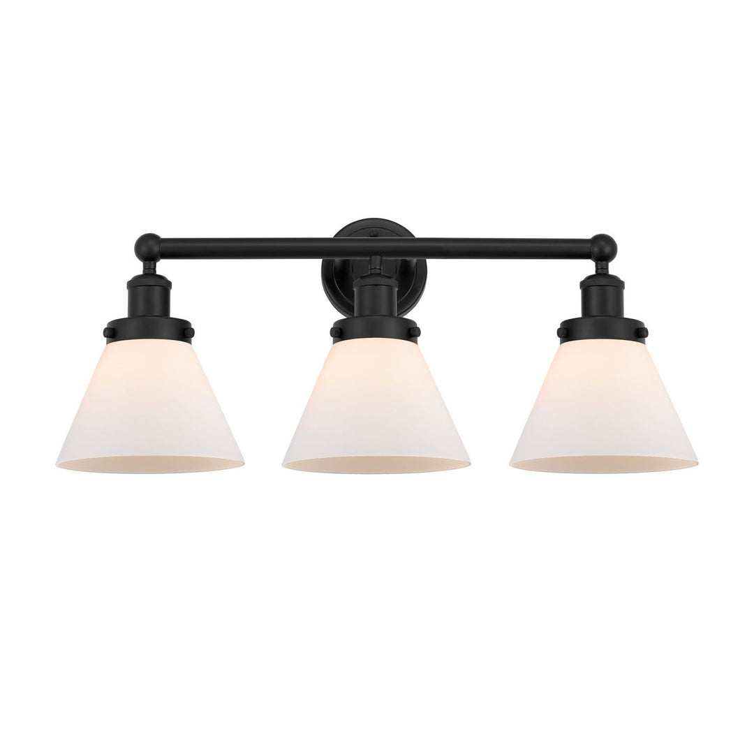 Innovations Edison 616-3W-BK-G41 Bath Vanity Light 26 in. wide - Matte Black