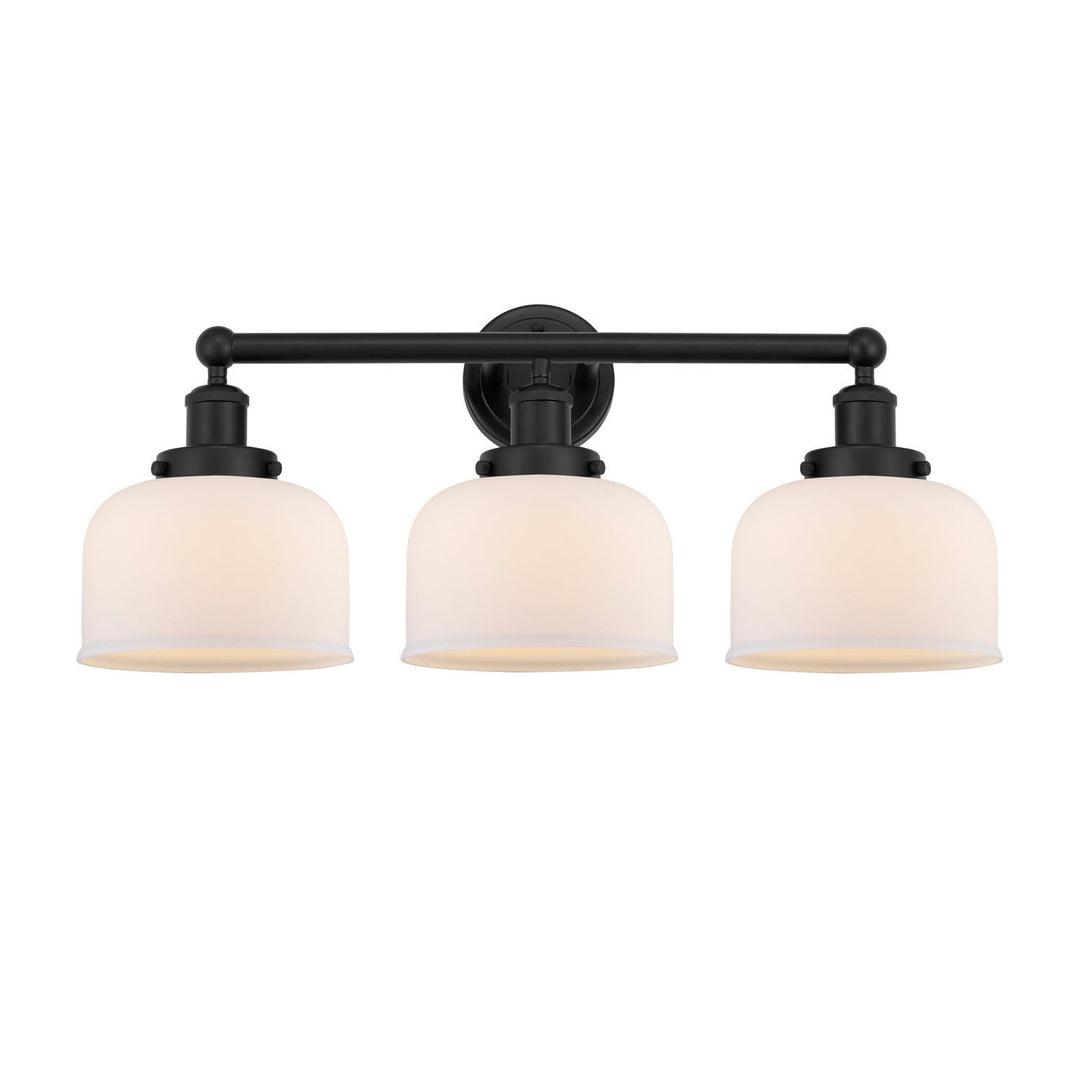 Innovations Edison 616-3W-BK-G71 Bath Vanity Light 25 in. wide - Matte Black