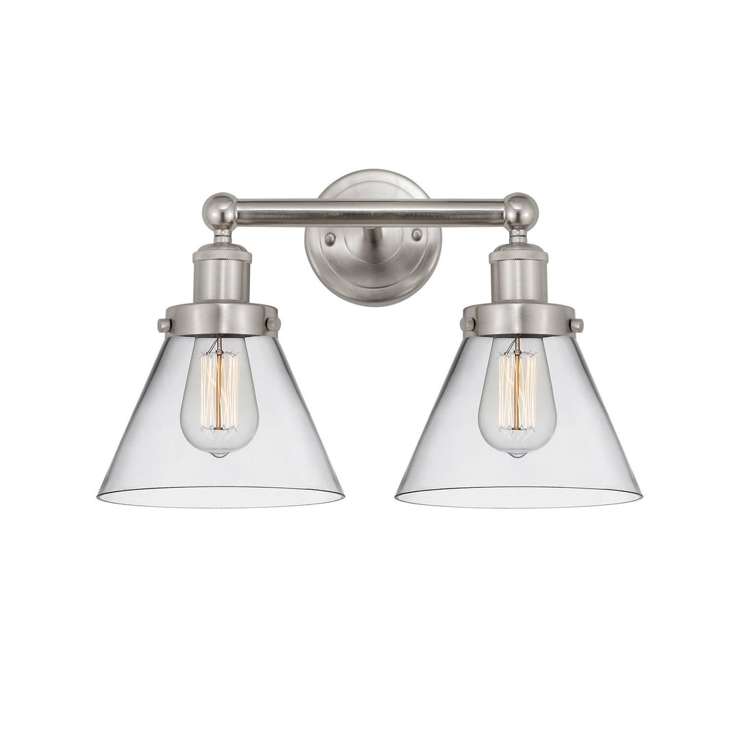 Innovations Edison 616-2W-SN-G42 Bath Vanity Light 17 in. wide - Brushed Satin Nickel