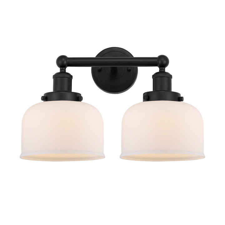 Innovations Edison 616-2W-BK-G71 Bath Vanity Light 16 in. wide - Matte Black