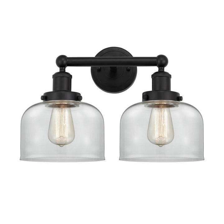 Innovations Edison 616-2W-BK-G72 Bath Vanity Light 16 in. wide - Matte Black