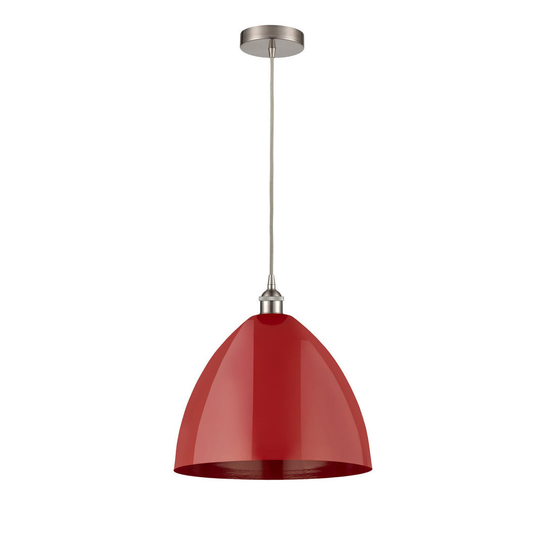 Innovations Edison 616-1P-SN-MBD-16-RD-LED Pendant Light - Brushed Satin Nickel