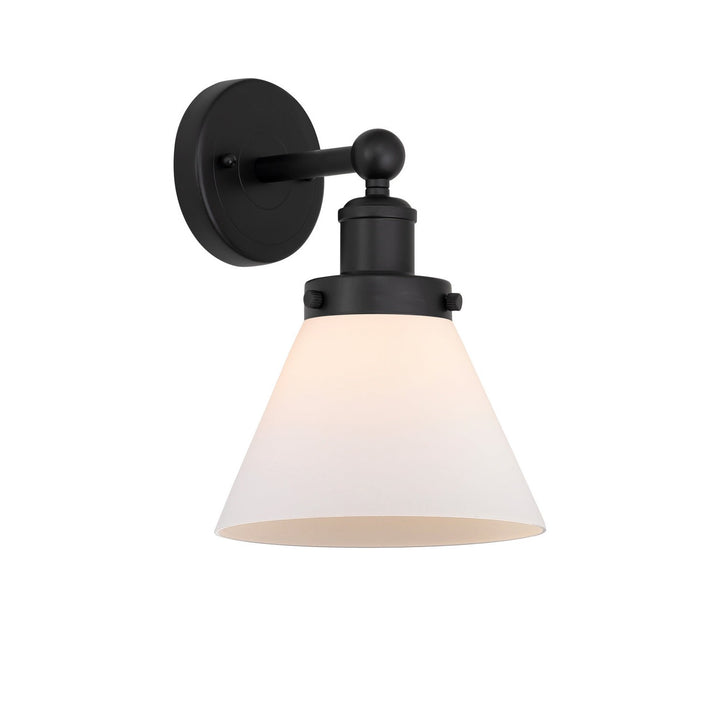 Innovations Edison 616-1W-BK-G41 Wall Sconce Light - Matte Black