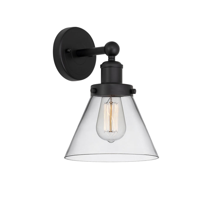 Innovations Edison 616-1W-BK-G42 Wall Sconce Light - Matte Black