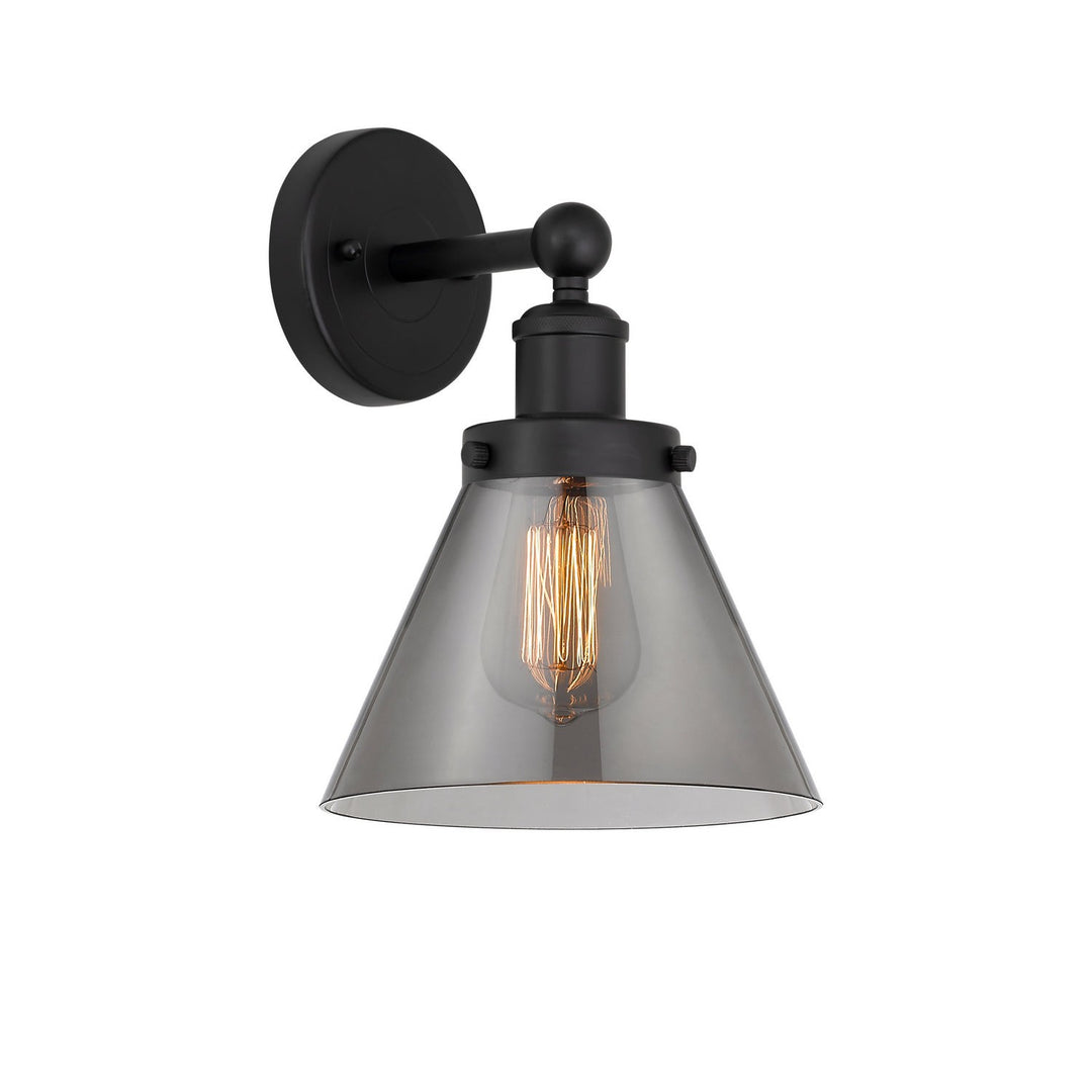 Innovations Edison 616-1W-BK-G43 Wall Sconce Light - Matte Black