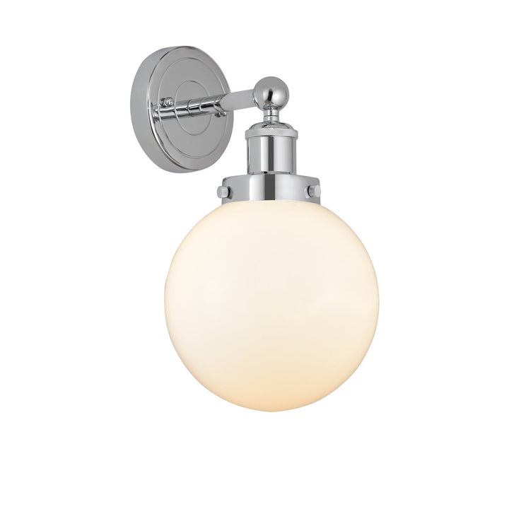 Innovations Edison 616-1W-PC-G201-8 Wall Sconce Light - Polished Chrome