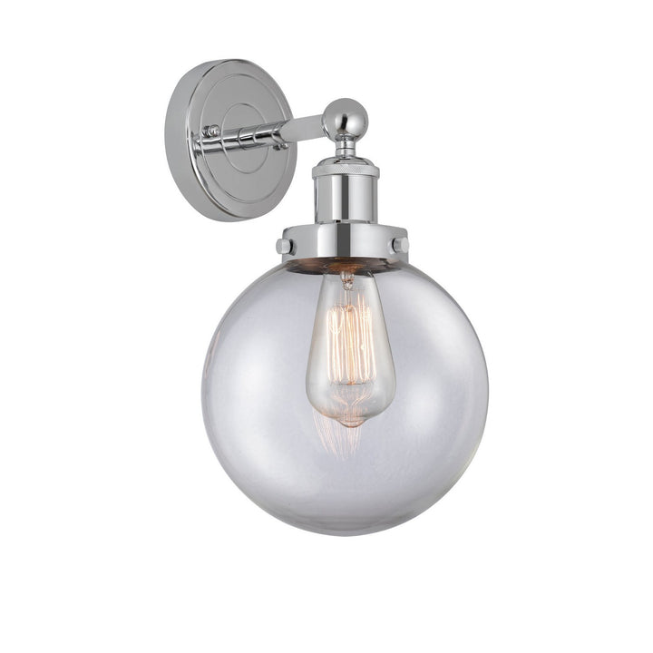 Innovations Edison 616-1W-PC-G202-8 Wall Sconce Light - Polished Chrome
