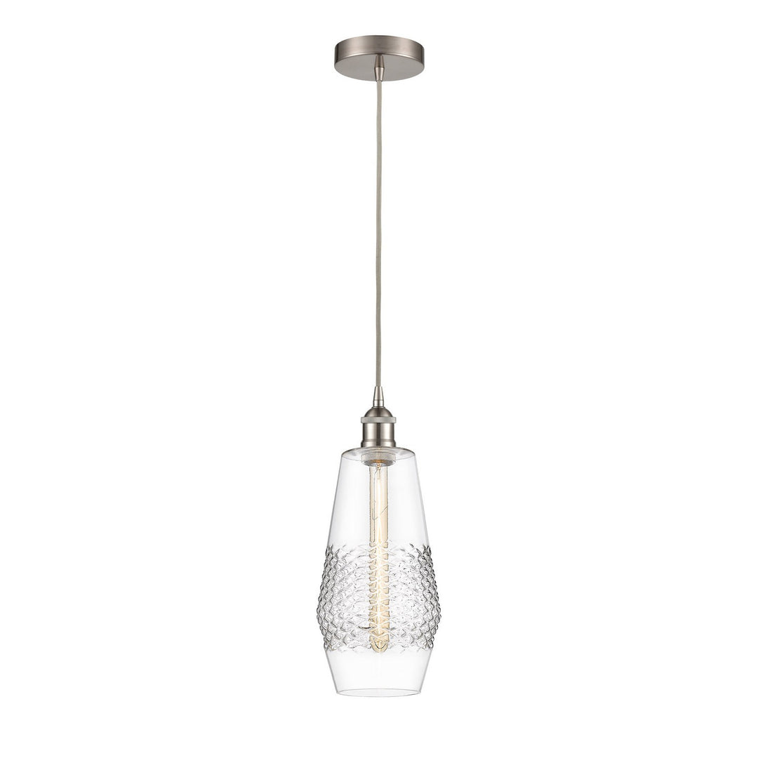 Innovations Edison 616-1P-SN-G682-7-LED Pendant Light - Brushed Satin Nickel