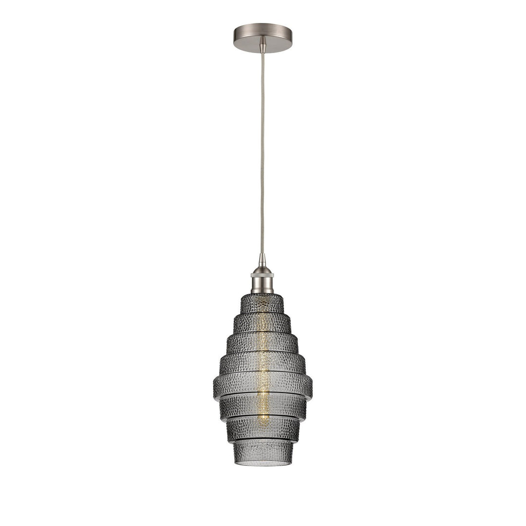 Innovations Edison 616-1P-SN-G673-8-LED Pendant Light - Brushed Satin Nickel