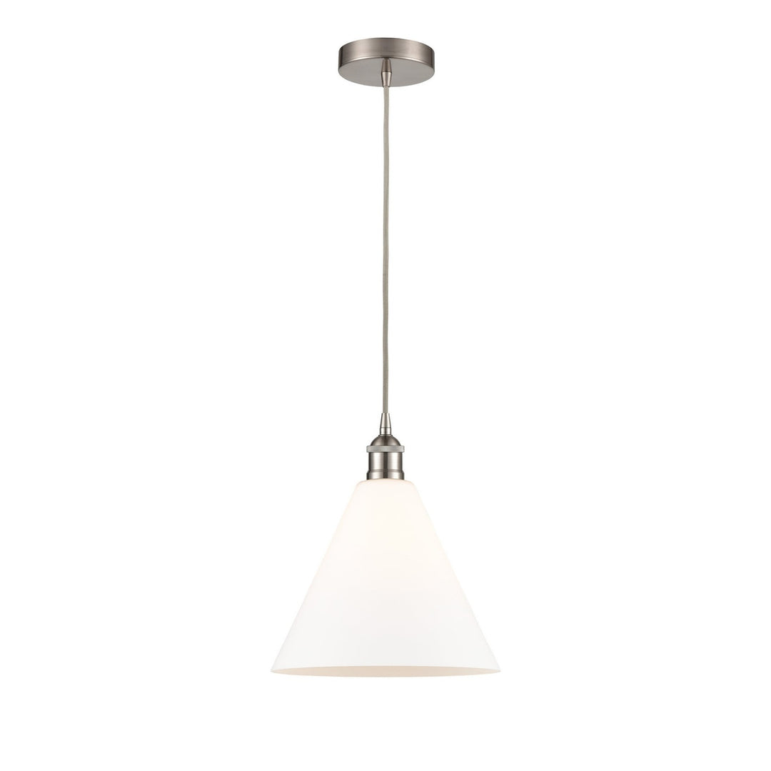 Innovations Edison 616-1P-SN-GBC-121 Pendant Light - Brushed Satin Nickel