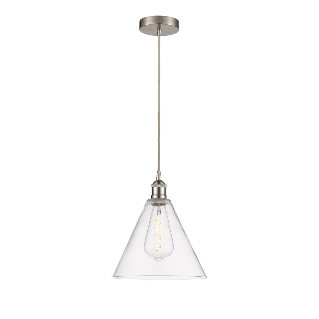 Innovations Edison 616-1P-SN-GBC-122 Pendant Light - Brushed Satin Nickel