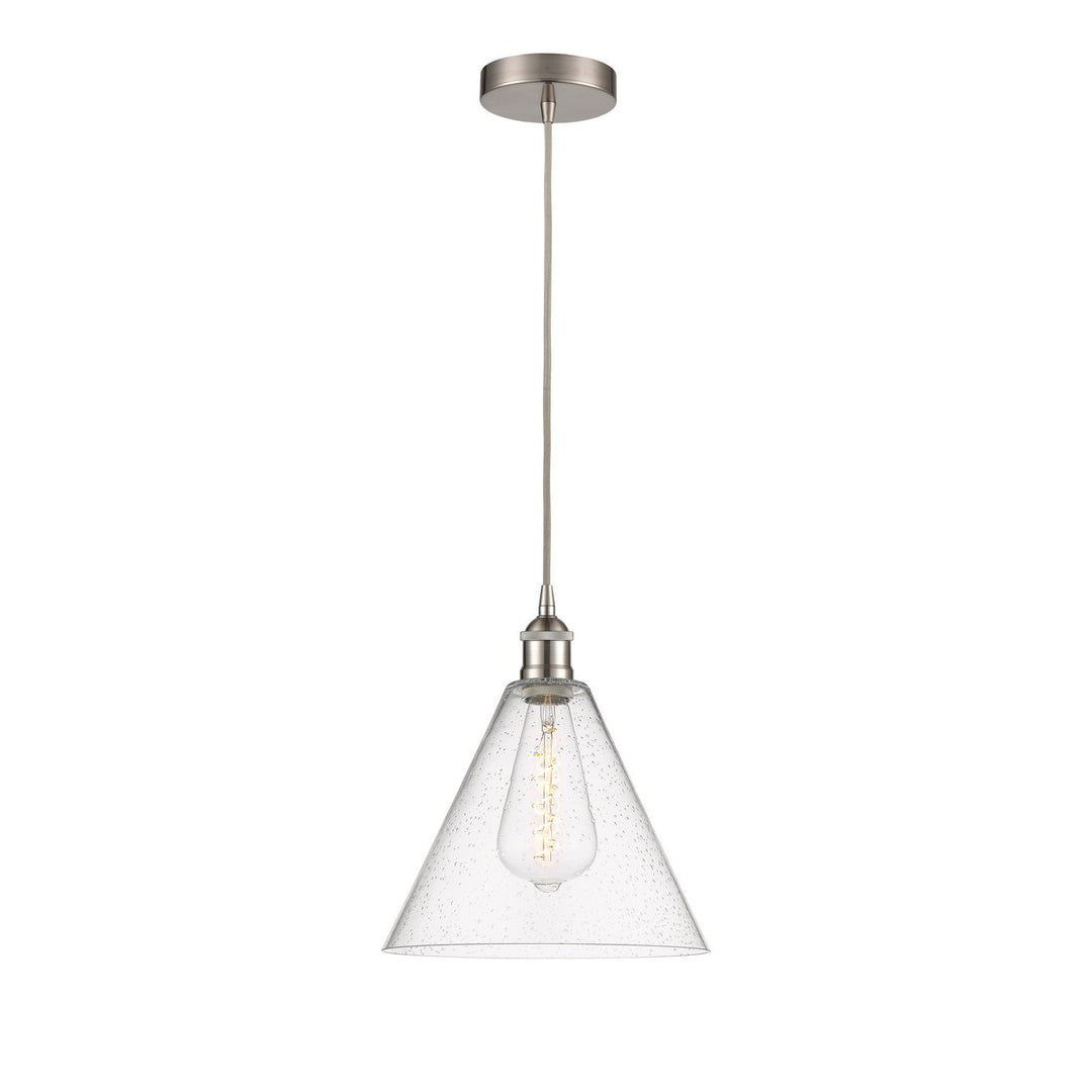 Innovations Edison 616-1P-SN-GBC-124 Pendant Light - Brushed Satin Nickel