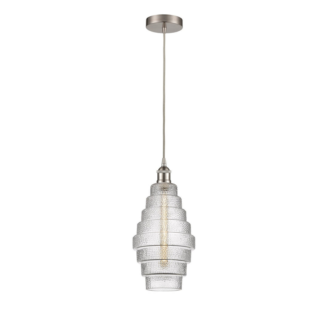 Innovations Edison 616-1P-SN-G672-8-LED Pendant Light - Brushed Satin Nickel