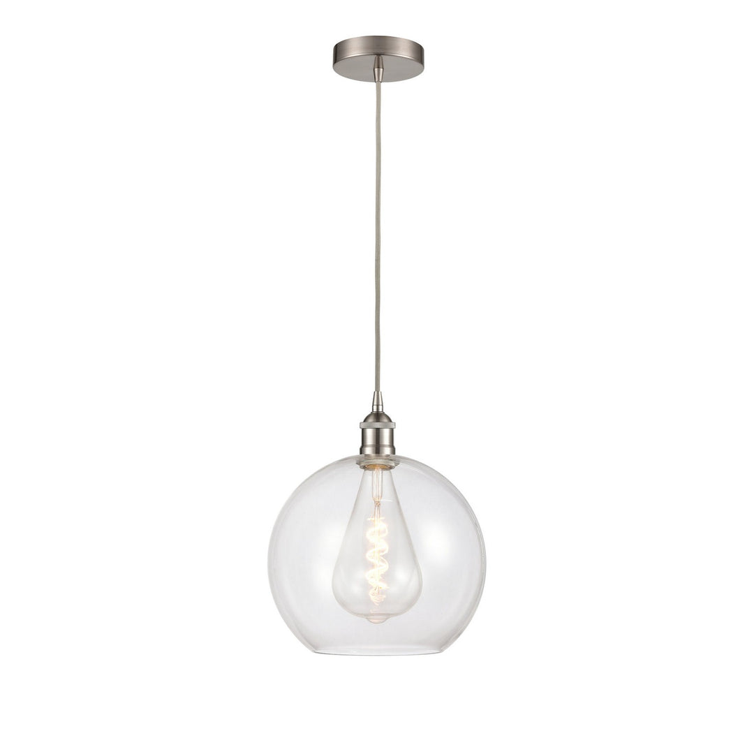 Innovations Edison 616-1P-SN-G122-12 Pendant Light - Brushed Satin Nickel