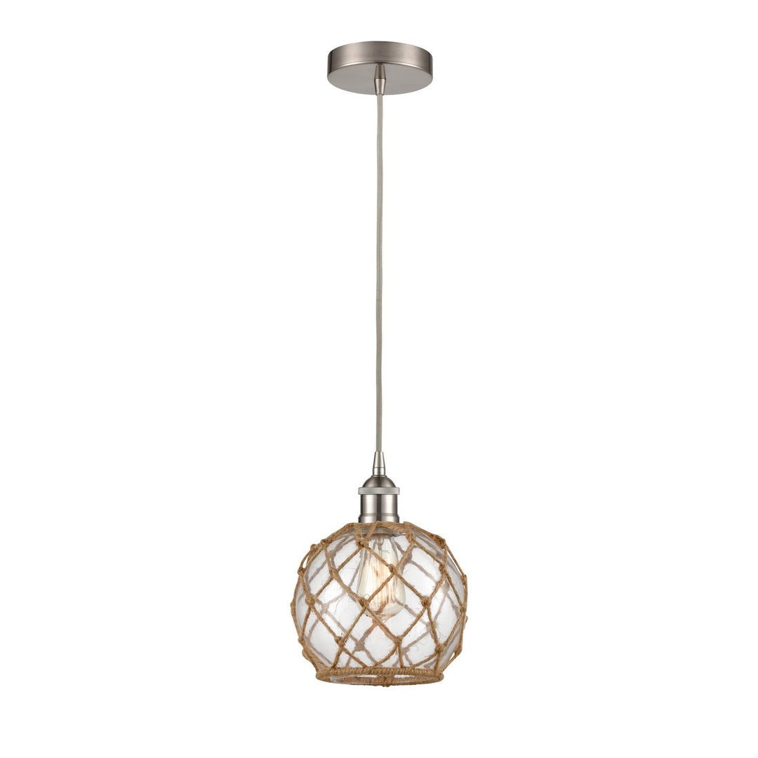 Innovations Edison 616-1P-SN-G122-8RB-LED Pendant Light - Brushed Satin Nickel