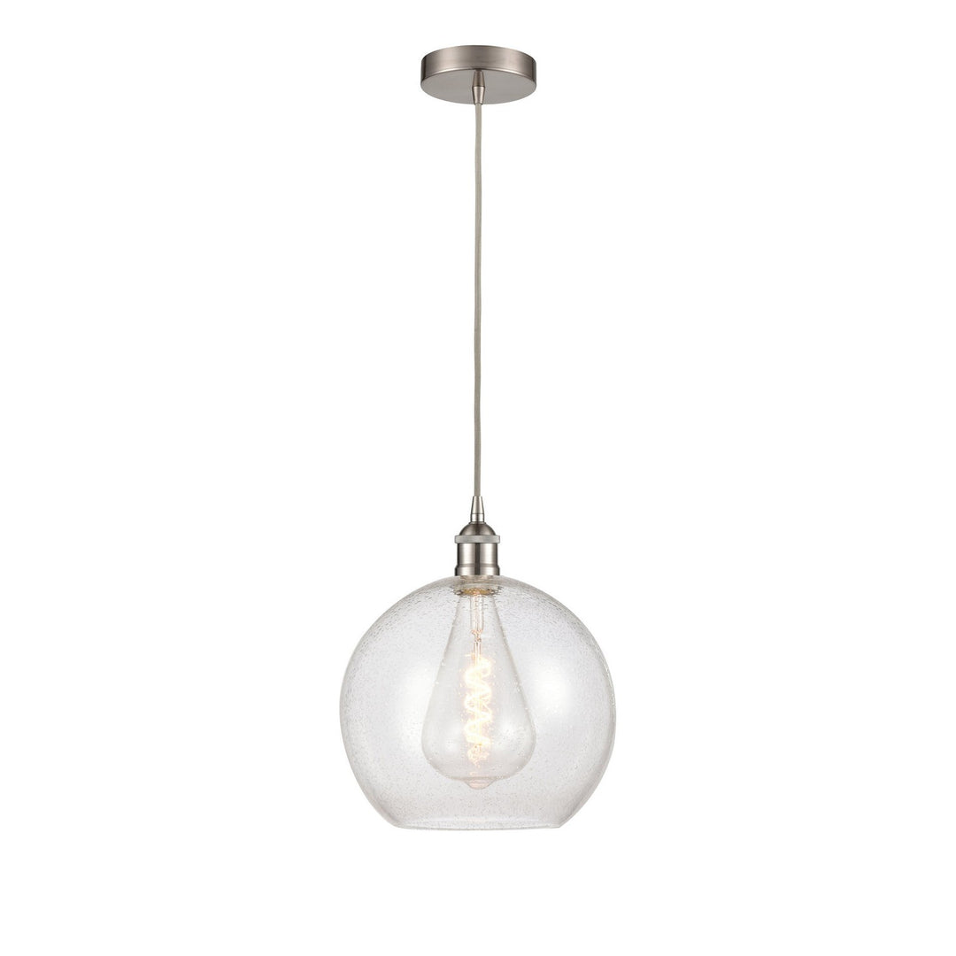 Innovations Edison 616-1P-SN-G124-12 Pendant Light - Brushed Satin Nickel