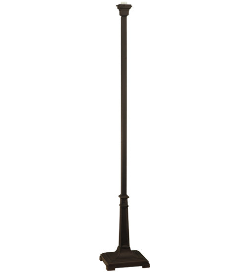 Meyda Tiffany Lighting 128907 Mission One Light Torchiere Utility Light Bronze / Dark