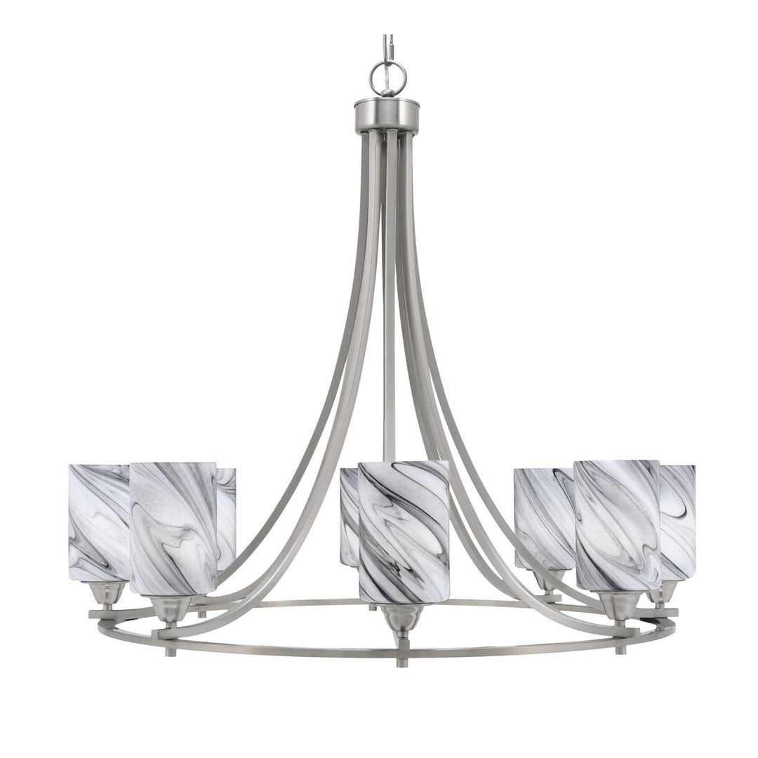 Toltec Paramount 3408-bn-3009 Chandelier Light - Brushed Nickel